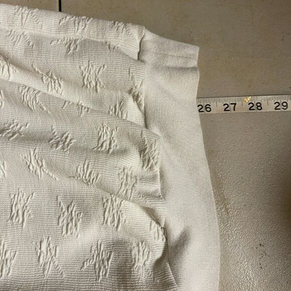 Vintage Teddi Fall Embroidered Leaf Turtleneck Sweatshirt Medium - Picture 11 of 11